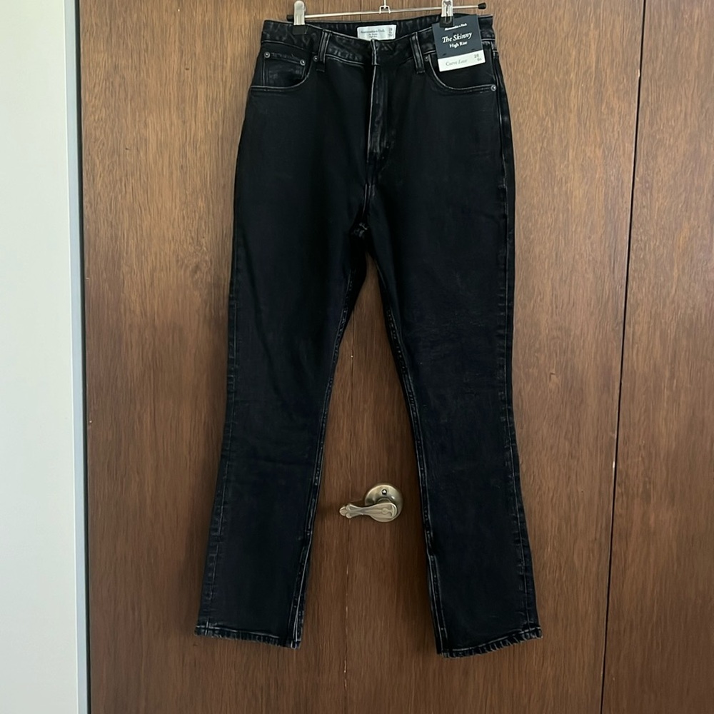 Abercrombie & Fitch Black Skinny Jeans
